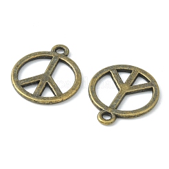 Tibetan Style Alloy Pendants&nbsp;TIBEP-K67-AB-NR