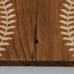 野球用木製Tバーチャンピオンリングディスプレイスタンド  シエナ  25x12.8x31.6cm&nbsp;ODIS-WH0086-231