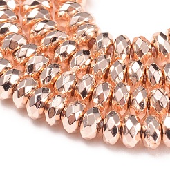 Electroplate Non-magnetic Synthetic Hematite Beads Strands&nbsp;G-I260-08B