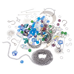 DIY Star Moon Suncatcher Making Kits&nbsp;DIY-TA0013-80