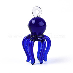Handmade Lampwork Big Pendants&nbsp;LAMP-T025-06A