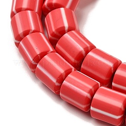 Polymer Clay Beads Strands&nbsp;CLAY-H006-01H