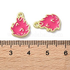 Fruit Alloy Enamel Charms&nbsp;PALLOY-S058-01LG-06