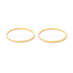 201 ステンレススチールリンクリング  ラウンド  ゴールドカラー  20x1mm&nbsp;STAS-C030-14C-G