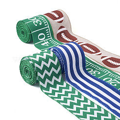 4 Rolls 4 Style Polyester Ribbons&nbsp;OCOR-PJ0001-004