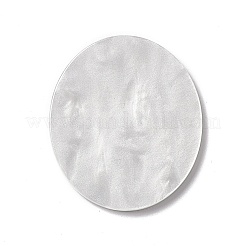 花がテーマのプリント アクリル カボション  レッド  35x30.5x2.5mm&nbsp;MACR-J121-01E