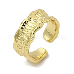 Brass Adjustable Cuff Rings for Women&nbsp;RJEW-L130-004G