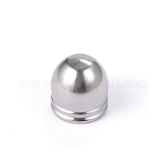 Tarnish Resistant 304 Stainless Steel Cord End Caps&nbsp;STAS-P223-20P-02