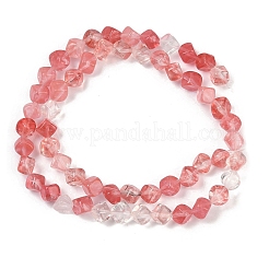Cherry Quartz Glass Beads Strands&nbsp;G-A257-A08-01