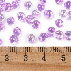 6/0 Inside Colours Fringe Glass Seed Beads&nbsp;SEED-A034-03B