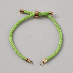 Polyester Cord Bracelet Making&nbsp;MAK-WH0016-02KCG-03