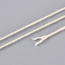 編組ポリエステルコード  ジュエリー作りのための  ラウンド  湯通しアーモンド  0.5~1mm  約63~64m /ロール  10ロール/セット&nbsp;OCOR-T017-04A-22
