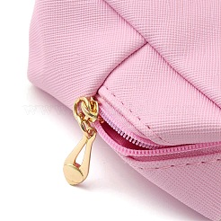 Rectangle PU Leather Cosmetic Storage Zipper Bag&nbsp;LS-AJEW-K039-01B