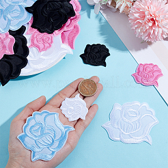 24Pcs 12 Styles Computerized Embroidery Cloth Iron On/Sew On Patches&nbsp;PATC-HY0001-78