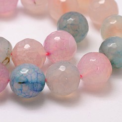 Natural Agate Bead Strands&nbsp;G-G882-14mm-C07