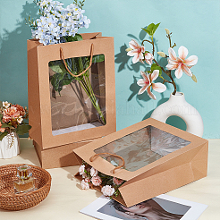 Kraft Paper Gift Tote Bags&nbsp;ABAG-WH0039-47