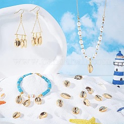 Electroplated Shell Beads&nbsp;BSHE-PH0003-22B