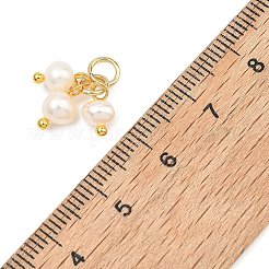 Natural Cultured Freshwater Pearl Pendants&nbsp;PALLOY-JF05337