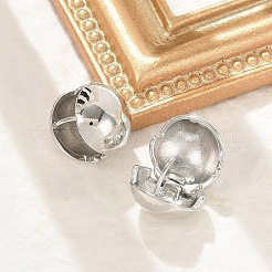 Brass Hoop Earrings for Women&nbsp;LS-EJEW-U041-03P