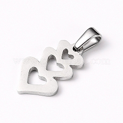 Non-Tarnish 304 Stainless Steel Pendants&nbsp;LS-STAS-I127-018P