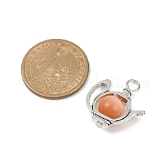 Alloy Cat Eye Pendants&nbsp;PALLOY-JF04105