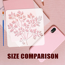 4Pcs 4 Styles PET Hollow Out Drawing Painting Stencils&nbsp;DIY-WH0394-0544