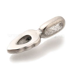 304 Stainless Steel Pendant Cabochon Settings&nbsp;STAS-G350-23P