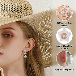 64Pcs 8 Style Silicone Ear Nuts&nbsp;SIL-KS0001-01