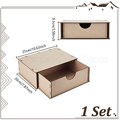 MDF Drawer&nbsp;DIY-WH0622-329