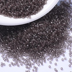 MIYUKIデリカビーズ  シリンダー  日本製シードビーズ  11/0  （db1417)トランスペアレントトープ  1.3x1.6mm  穴：0.8mm  約2000PCS /ボトル  10 G /ボトル&nbsp;SEED-JP0008-DB1417