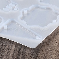 Geometric Tag Bag Keychain Silicone Mold&nbsp;SIMO-S001-05G