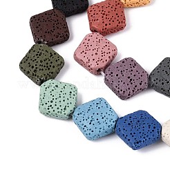 Natural Lava Rock Beads Strands&nbsp;G-N257-20A-01