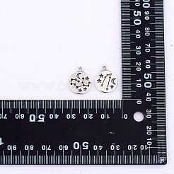 84 Pieces Zodiac Sign Charm Pendants 12 Constellation Charm Pendant Alloy Charm for Jewelry Necklace Earring Making Crafts&nbsp;JX557A