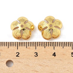 Brass Bead Caps&nbsp;KK-V015-12G-01