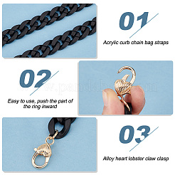 3Pcs 3 Styles Purse Chains&nbsp;DIY-PH0021-34