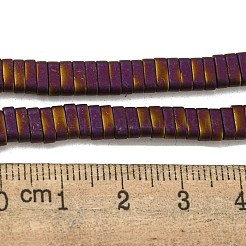Electroplated Non-magnetic Synthetic Hematite Beads Strands&nbsp;G-C106-B01-06A
