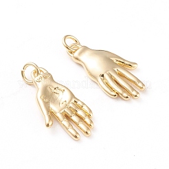 Brass Pendants&nbsp;ZIRC-I043-20G