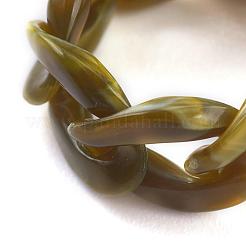 Cellulose Acetate(Resin) Finger Rings&nbsp;RJEW-H130-C03