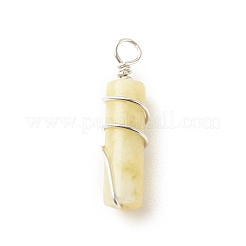 Natural TaiWan Jade Pendants&nbsp;PALLOY-JF01575-09