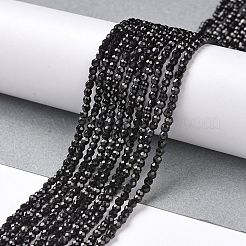 透明ガラスビーズ連売り  多面カットラウンド  ミックスカラー  2mm  穴：0.8mm  約160~178個/連  13.58 ~14.17インチ（34.5~36cm）&nbsp;GLAA-H021-04-M