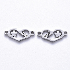Tarnish Resistant 201 Stainless Steel Links Connectors&nbsp;STAS-S114-08