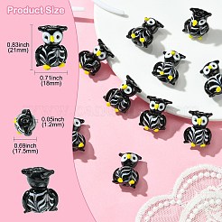 10Pcs Handmade Lampwork Beads Strands&nbsp;LAMP-CJ0002-08