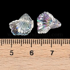 Transparent Acrylic Bead Caps&nbsp;OACR-G054-03-M