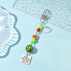 Handmade Polymer Clay & Acrylic & Resin & Glass Pendant Decorations&nbsp;KEYC-FS00037-07