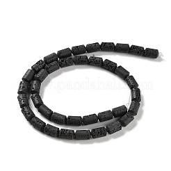 Synthetic Lava Rock Dyed Beads Strands&nbsp;G-H311-04-03