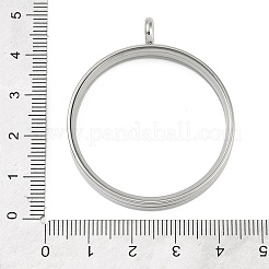 304 Stainless Stee Locket Pendants&nbsp;STAS-S132-16P-06