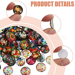 2 Bags Glass Cabochons&nbsp;GGLA-YW0001-25