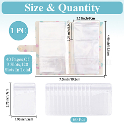 1Pc Fruit Cherry Cover PP Plastic Photocard Storage Albums&nbsp;AJEW-CN0006-49B