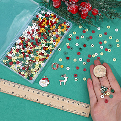 DIY Beads & Pendants Jewelry Making Finding Kit for Christmas&nbsp;DIY-SC0025-35