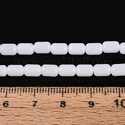Imitation Jade Glass Beads Strands&nbsp;GLAA-T028-14J-01